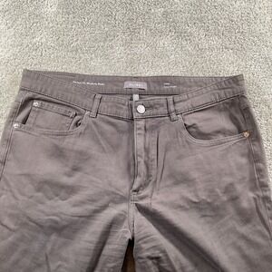 DL1961 Vinn Casual Straight Leg Jeans Men's 38x30 Taupe Brown Perfect Fit